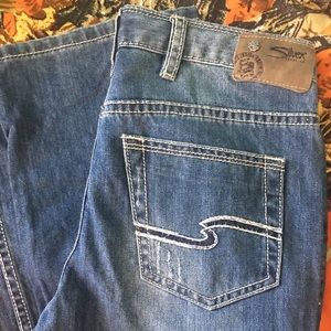 Silver Zane Jeans boys or girls size 10